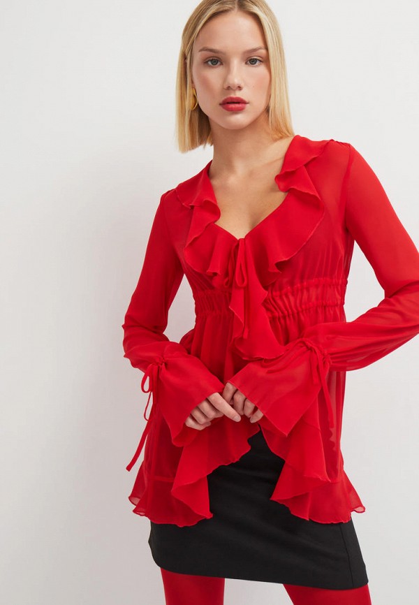 Блуза Vittoria Vicci цвет Красный  Фото 7