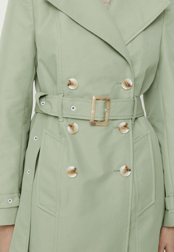 Плащ Eterlique зеленый, размер 46, фото 4