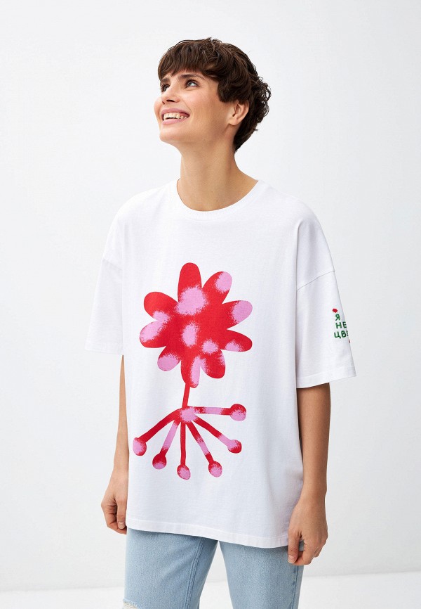 

Футболка Sela, Белый, ART MOMS COLLECTION