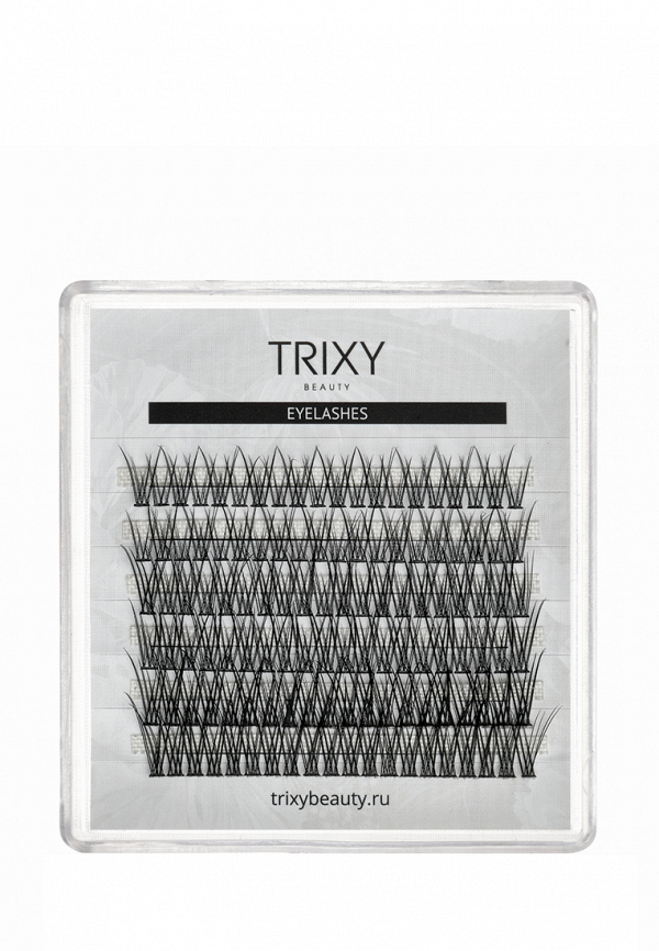 пинцет щипцы для накладных ресниц trixy beauty eyelash tweezers 1 Пучки накладных ресниц Trixy Beauty с экстремальным изгибом и эффектом распахнутого взгляда