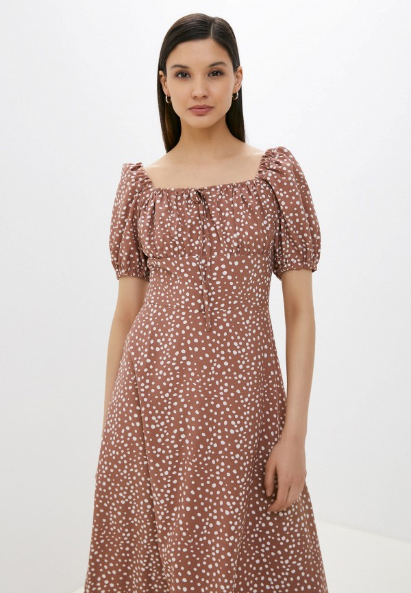 Платье Vi&Ka коричневый, размер 40, фото 2