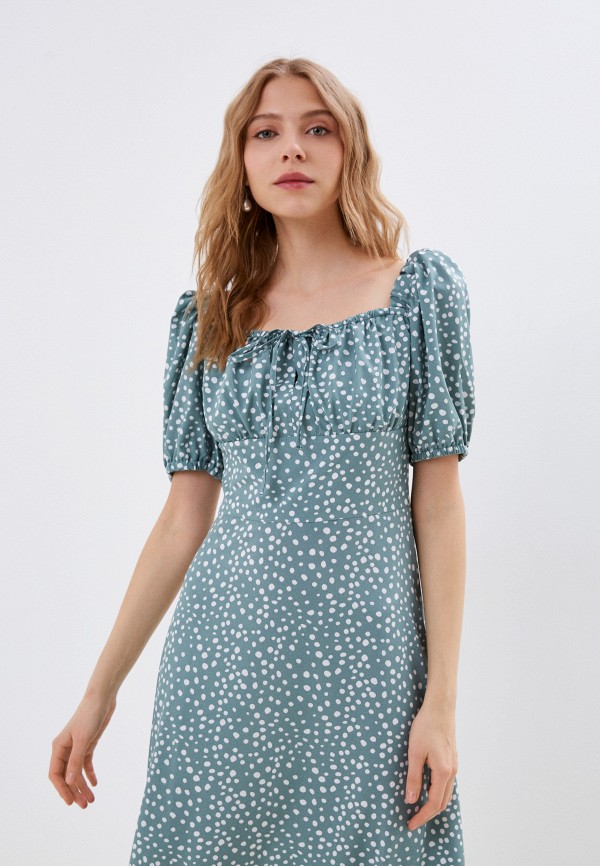 Платье Vi&Ka бирюзовый, размер 48, фото 2