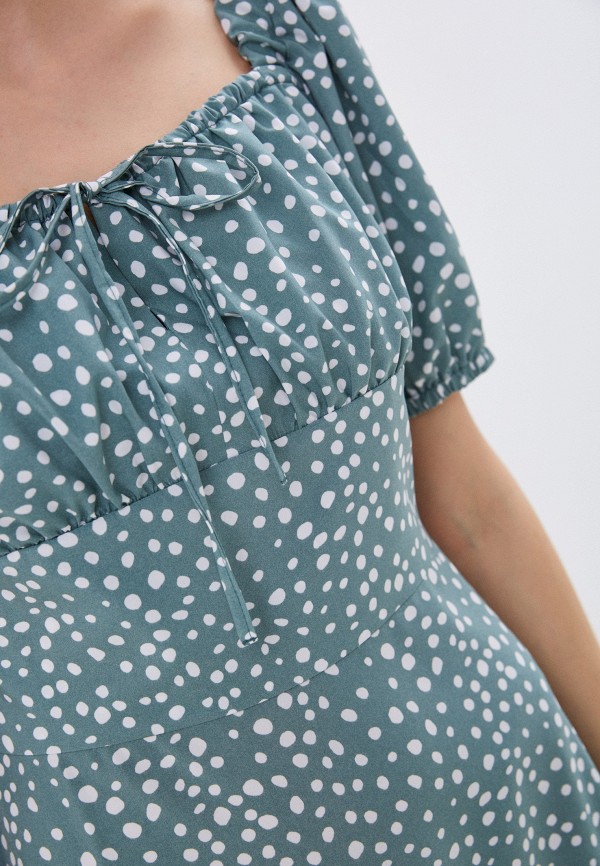 Платье Vi&Ka бирюзовый, размер 48, фото 4