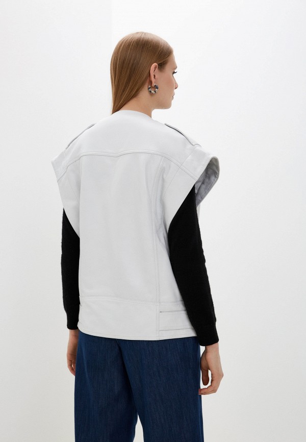 фото Жилет кожаный снежная королева