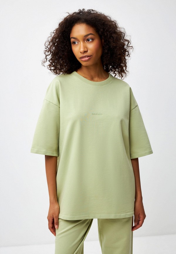 

Футболка Sela, Зеленый, ENDY OVERSIZE FIT