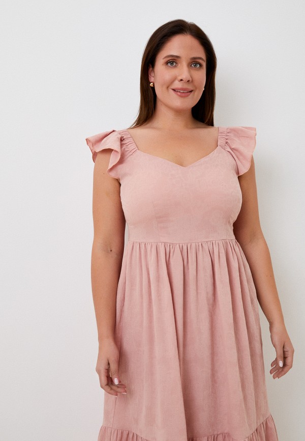 Платье Woman eGo розовый, размер 50, фото 2