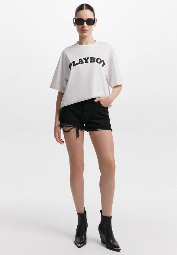 фото Шорты джинсовые love republic