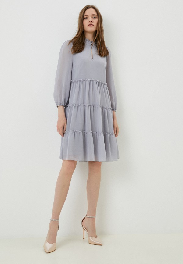 Платье Vera Moni серый, размер 44, фото 2