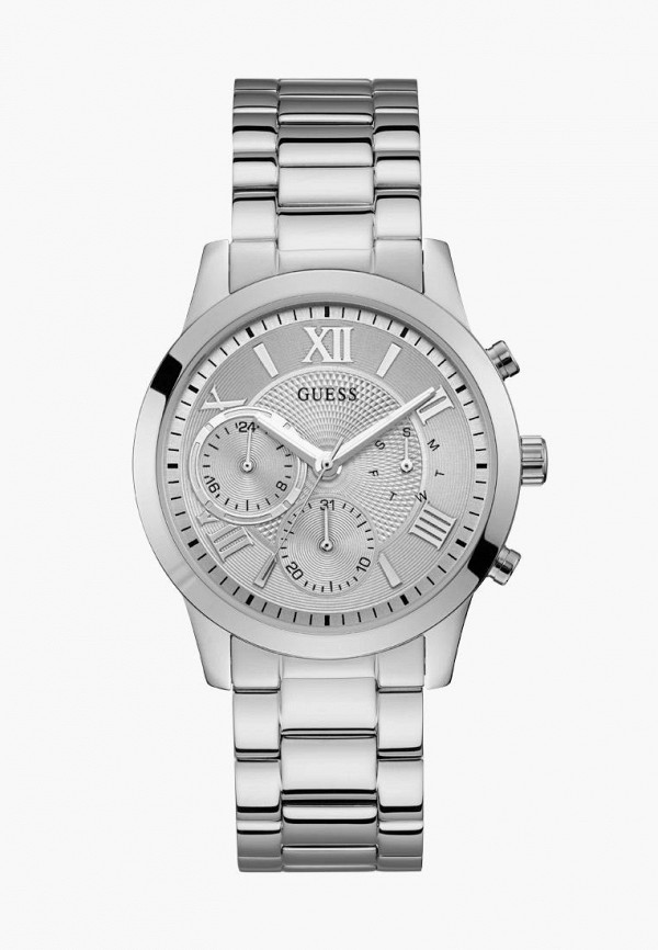 

Часы Guess, Серебряный, Guess MP002XW19PZ3
