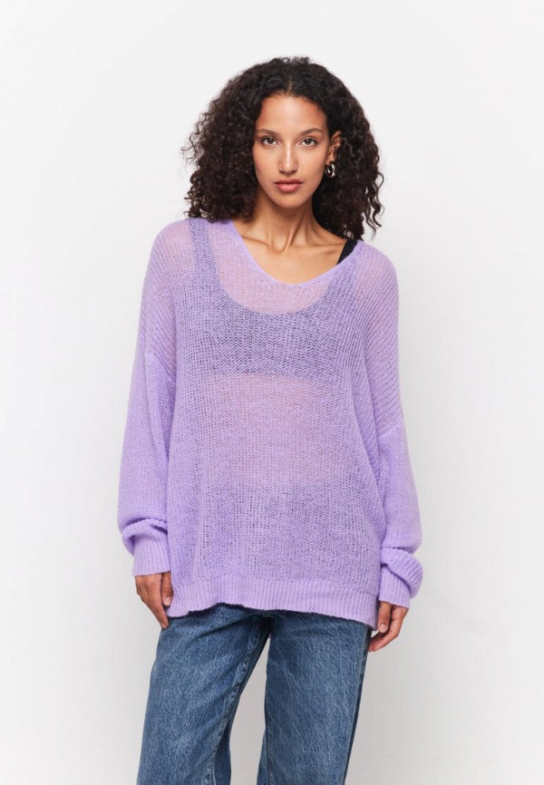 Пуловер Nataly Rik цвет Фиолетовый 