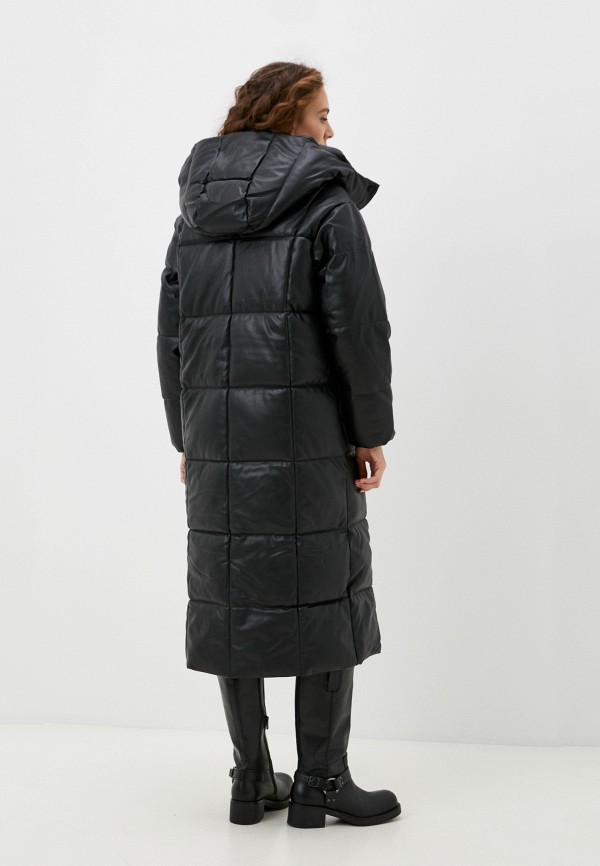 фото Куртка кожаная утепленная zolla