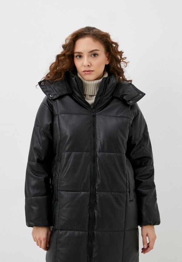 фото Куртка кожаная утепленная zolla