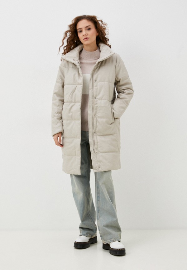 фото Куртка кожаная утепленная zolla