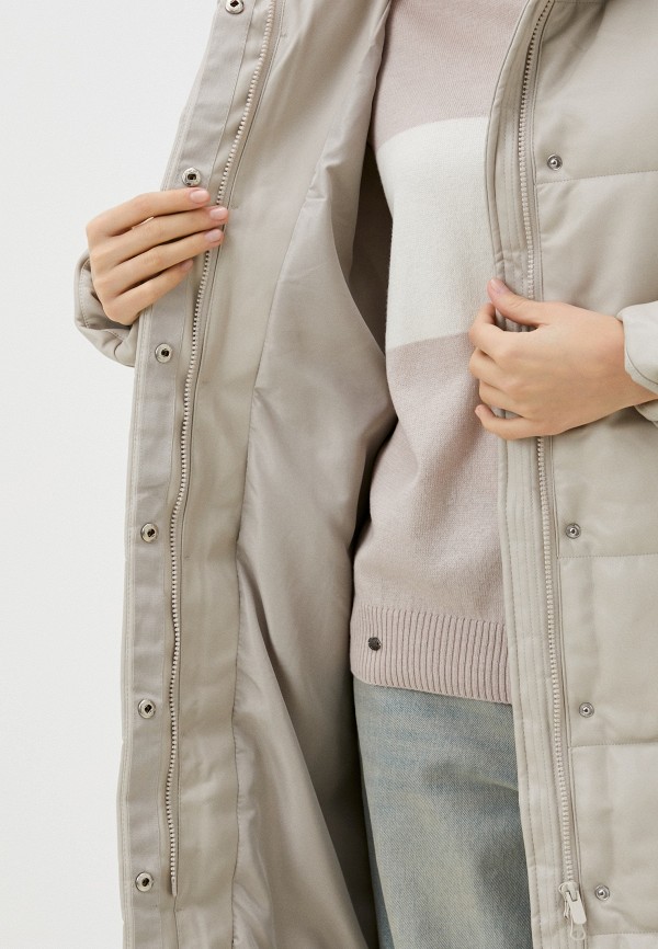 фото Куртка кожаная утепленная zolla