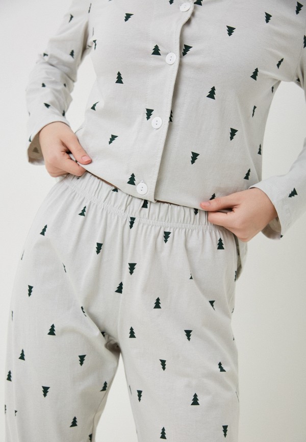 Пижама Kaftan серый, размер 52, фото 5