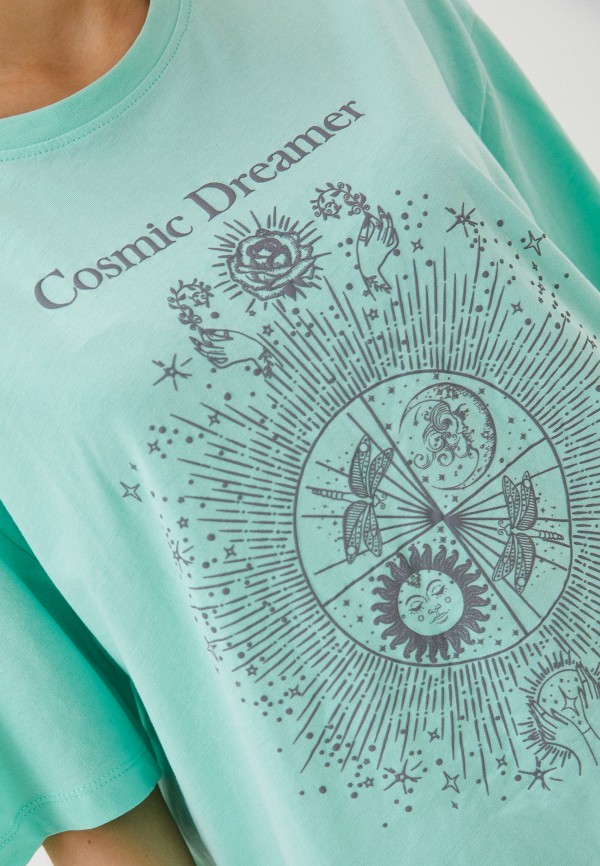 Футболка Colin's бирюзовый, размер 40, фото 3