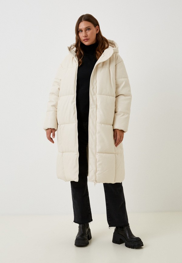 фото Куртка кожаная утепленная befree