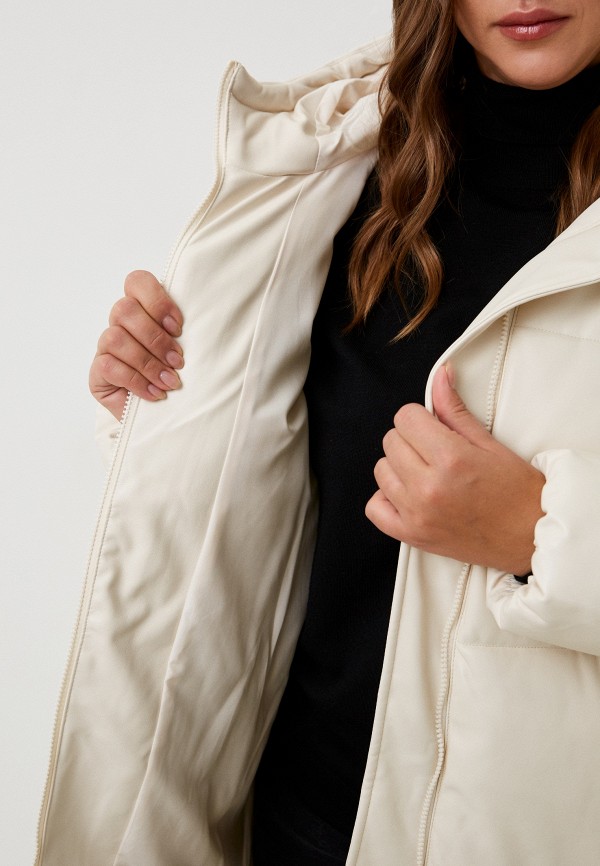 фото Куртка кожаная утепленная befree