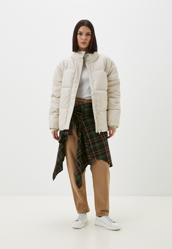 фото Куртка кожаная утепленная befree