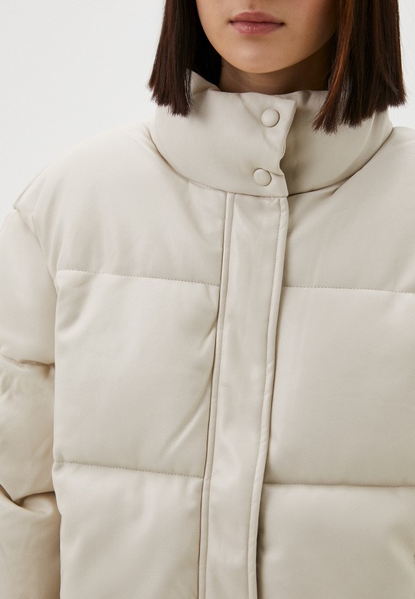 фото Куртка кожаная утепленная befree