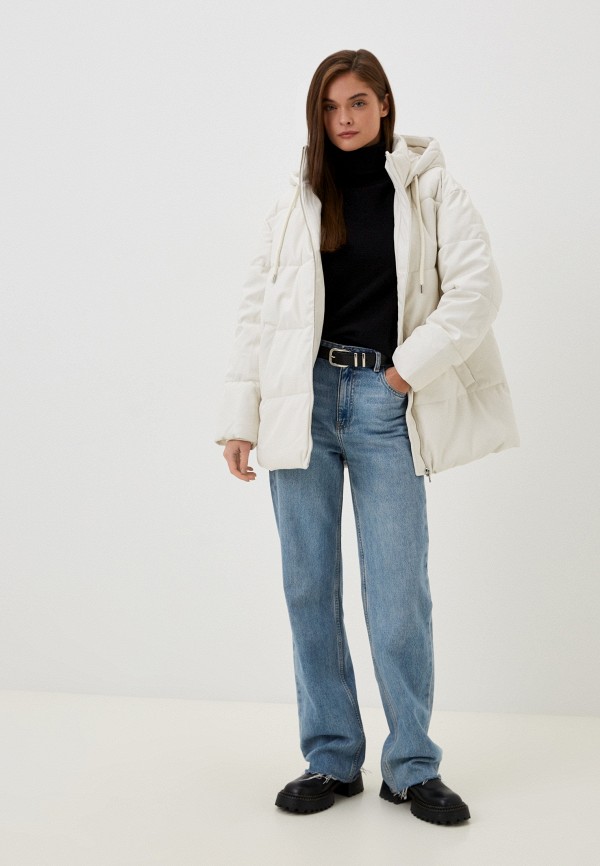 фото Куртка кожаная утепленная befree