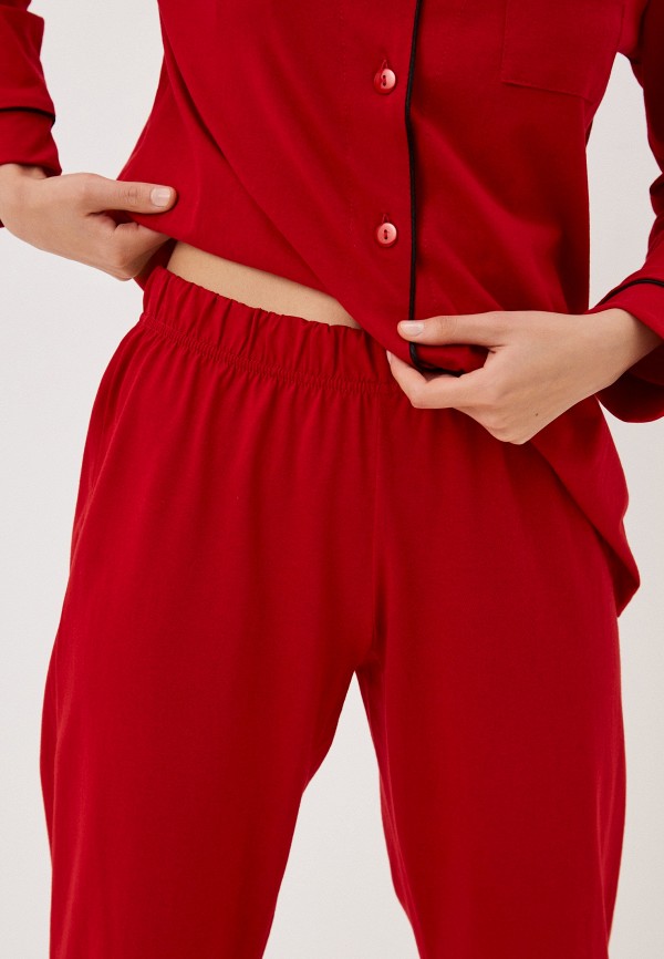 Пижама Kaftan красный, размер 52, фото 4