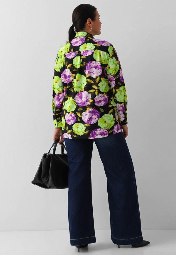 Блуза Lilly Bennet черный, размер 48, фото 4