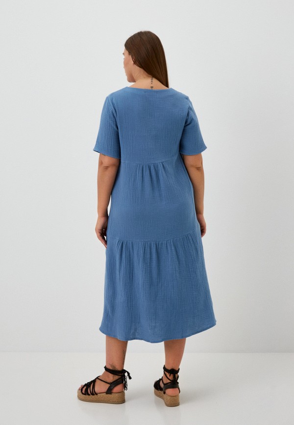 Платье Cleo синий, размер 60, фото 3