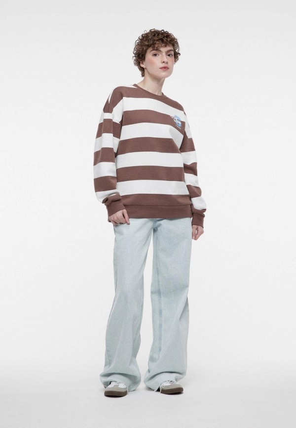 Свитшот Befree коричневый, размер 48, фото 2