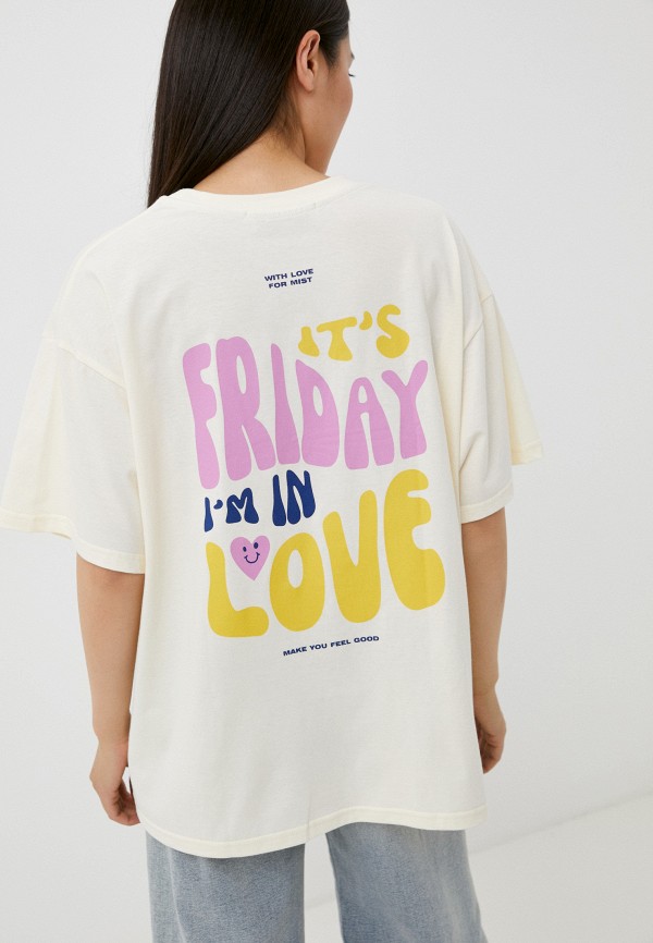 Футболка Mist желтый, размер 48, фото 2