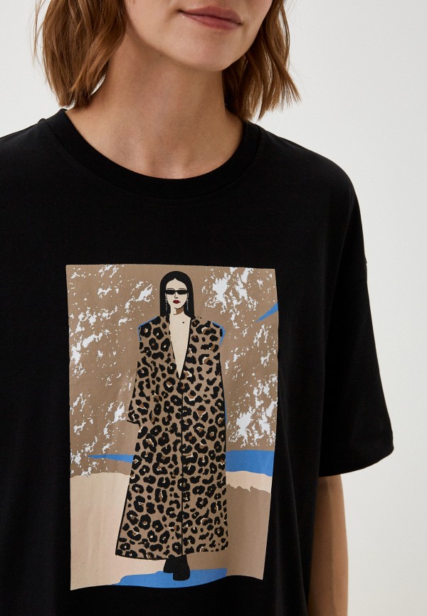 Футболка Mist черный, размер 40, фото 3