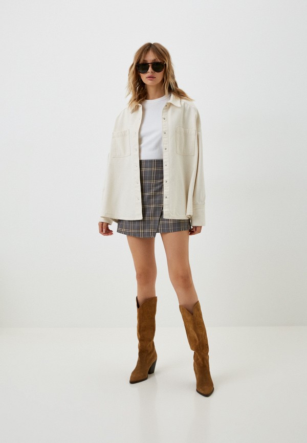 Юбка Gloria Jeans серый, размер 44, фото 2