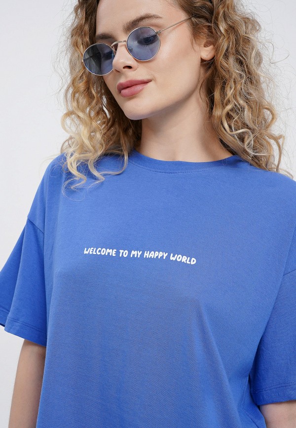 Футболка Твое синий, размер 48, фото 5