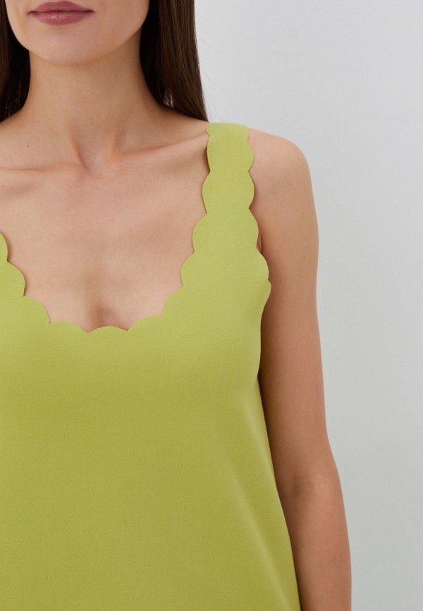 Топ Leaf Clothes зеленый, размер 46, фото 3