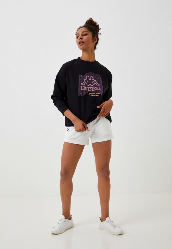 Свитшот Kappa черный, размер 46, фото 2