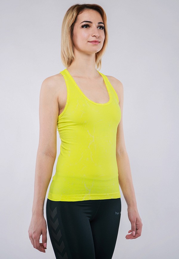 

Майка спортивная Hummel, Желтый, FREYA SEAMLESS
