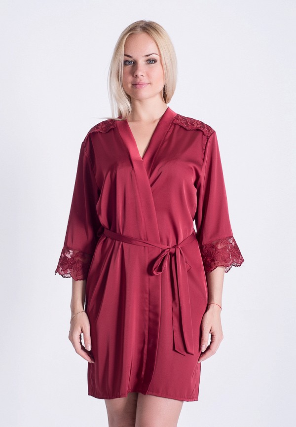 

Халат домашний MiaNaGreen, Бордовый, MiaNaGreen MP002XW1A38B
