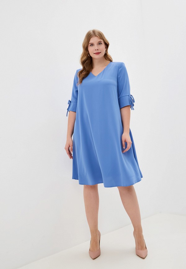 Платье Bordo цвет голубой  Фото 2
