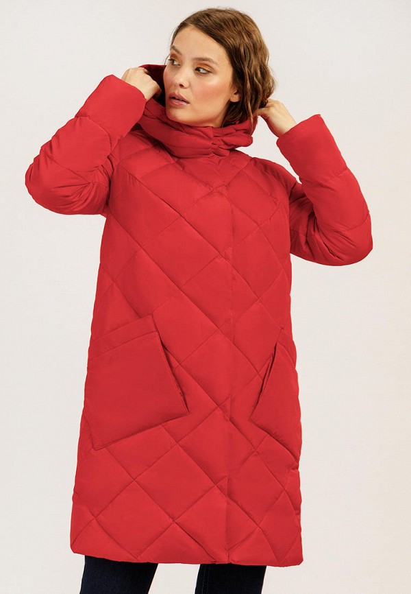 Куртка утепленная Finn Flare цвет красный  Фото 1