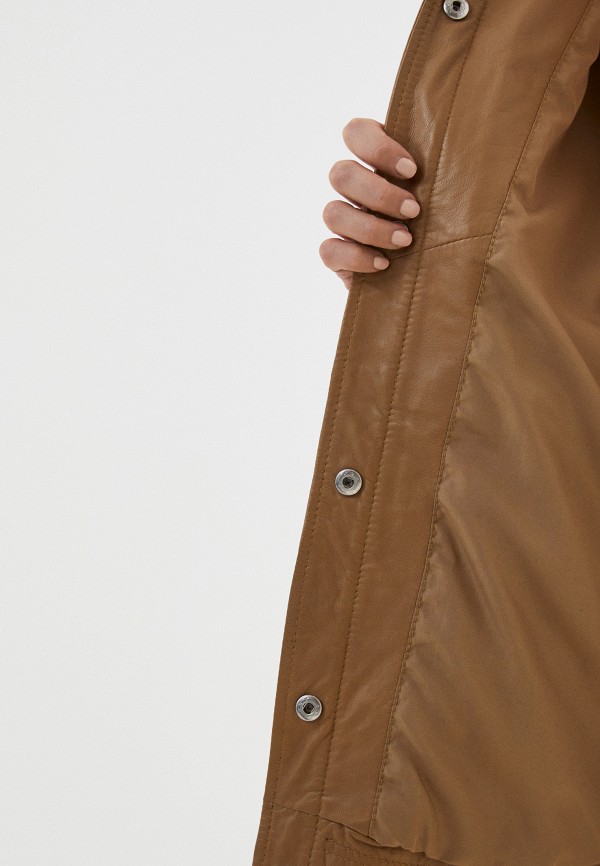 фото Куртка кожаная снежная королева