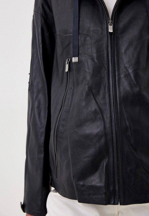 фото Куртка кожаная снежная королева