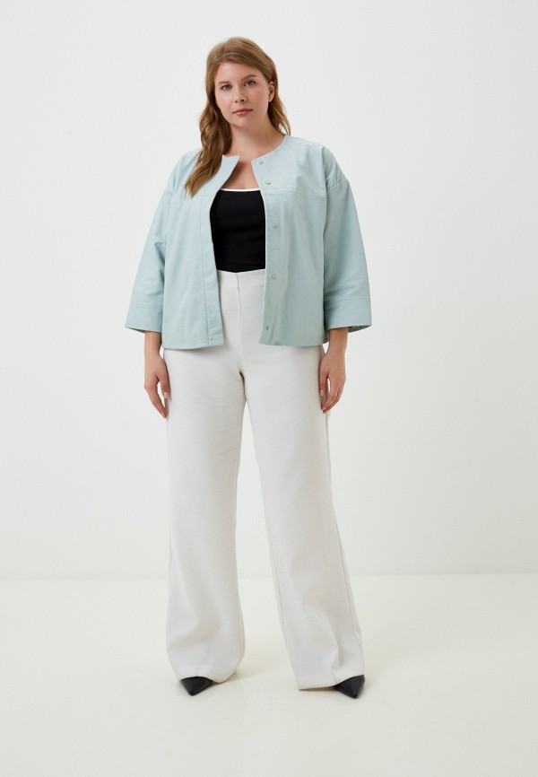 фото Куртка кожаная снежная королева