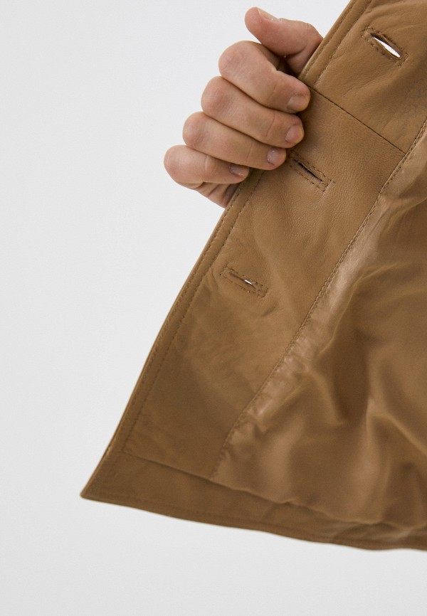 фото Куртка кожаная снежная королева