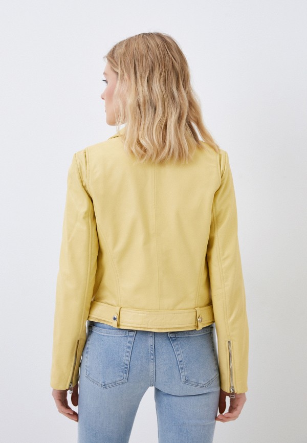 фото Куртка кожаная снежная королева