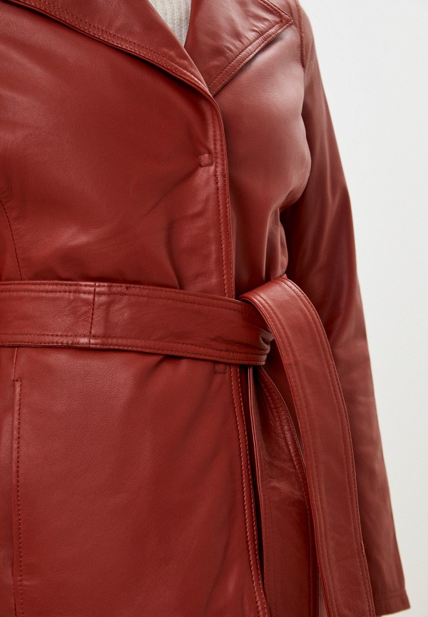 фото Куртка кожаная снежная королева