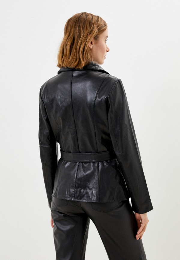 фото Куртка кожаная снежная королева