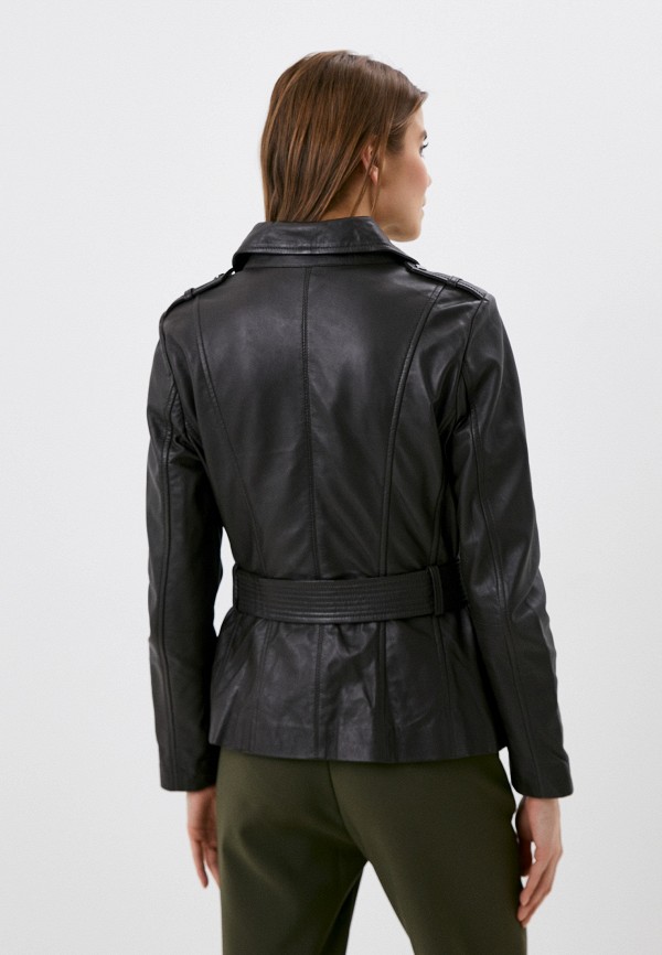 фото Куртка кожаная снежная королева