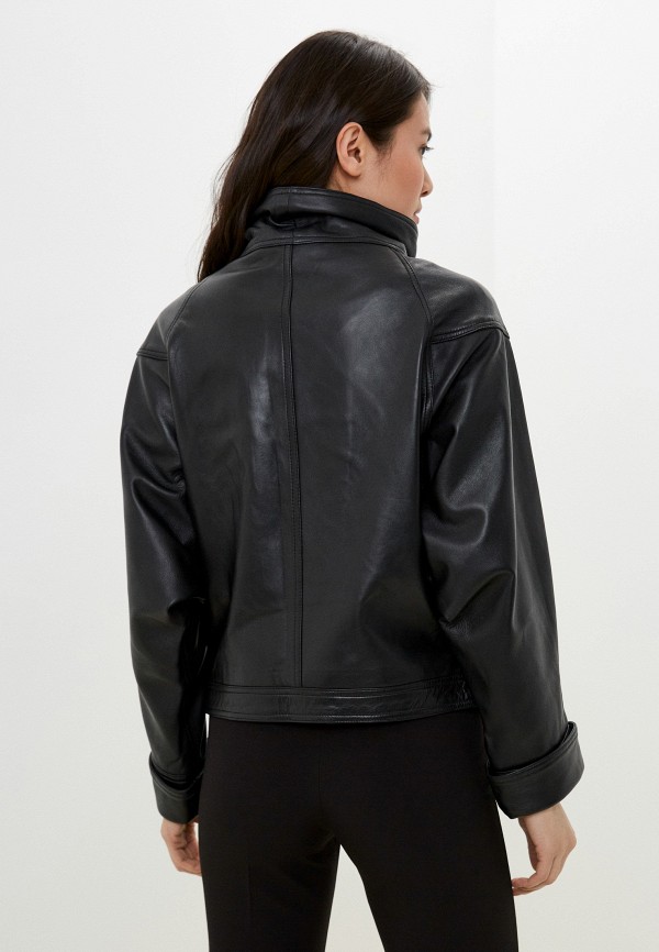 фото Куртка кожаная снежная королева