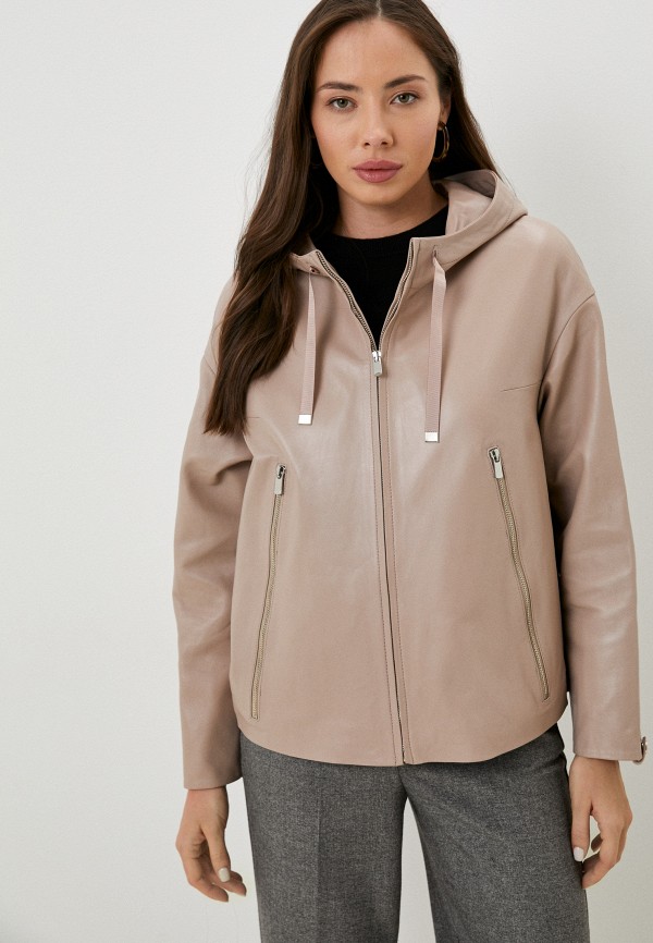 фото Куртка кожаная снежная королева