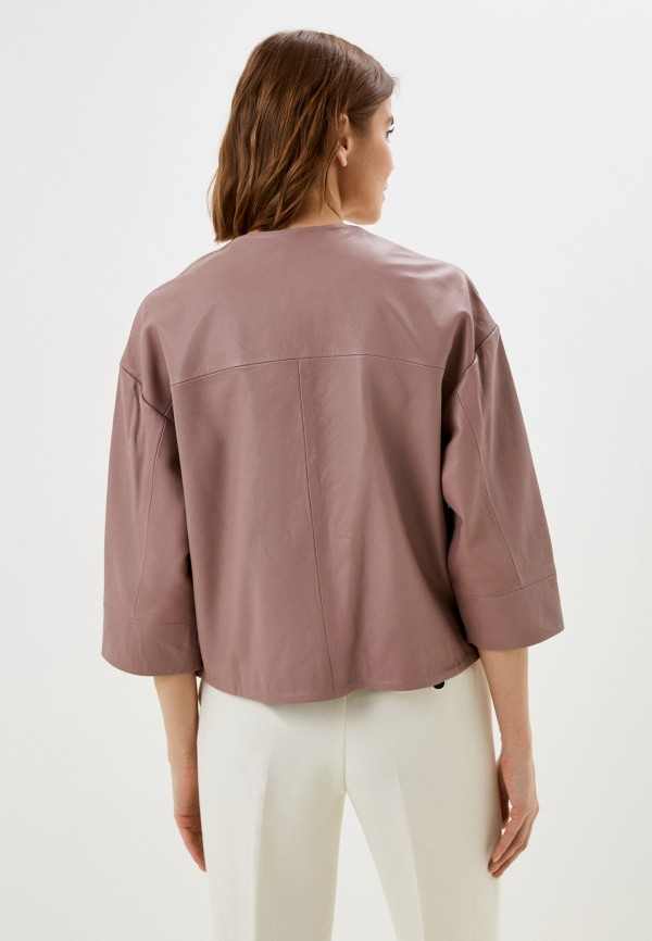 фото Куртка кожаная снежная королева